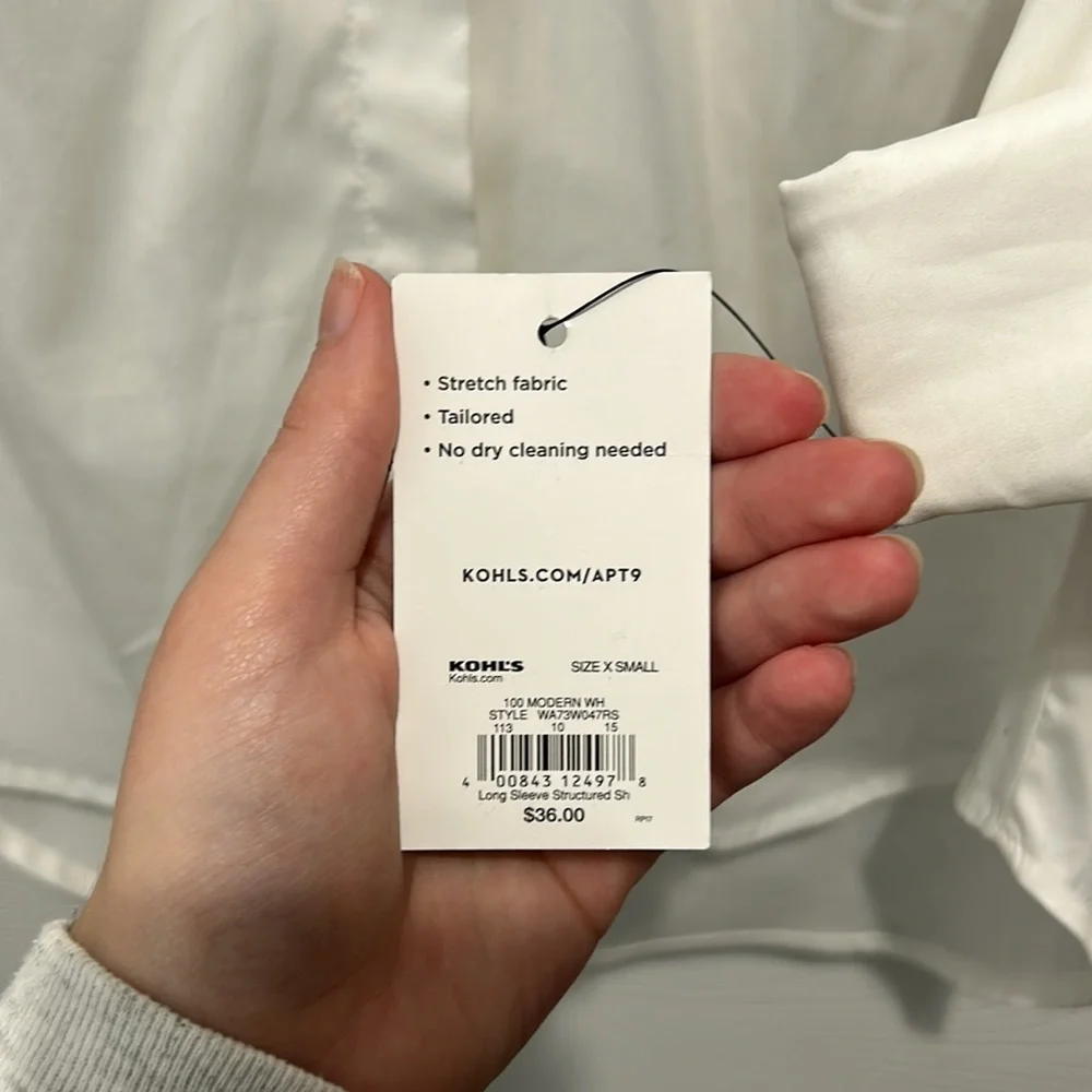 White button down - Picture 2 of 2